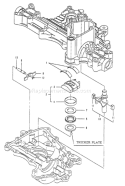 Part Location Diagram of 19216327051 Husqvarna THRUST METAL