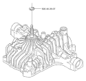 Page M Diagram and Parts List for K66 Tuff Torq K 66 Transmission 2002-06 Husqvarna Engine