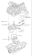 Page E Diagram and Parts List for K66 Tuff Torq K 66 Transmission 2002-06 Husqvarna Engine