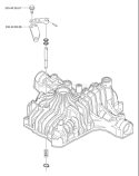 Page H Diagram and Parts List for K66 Tuff Torq K 66 Transmission 2002-06 Husqvarna Engine
