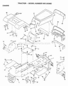 Part Location Diagram of 109745X Husqvarna Sub 109745 X 417