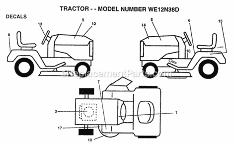Part Location Diagram of 159019 Husqvarna Decal Panel Side