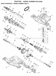 Part Location Diagram of 143051 Husqvarna Sub 148268
