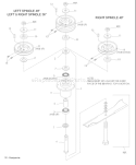 Page F Diagram and Parts List for WG4815E WG 4815 E 968999120 -2006-02 Husqvarna Lawn Mower