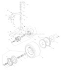Page G Diagram and Parts List for WG4815E WG 4815 E 968999120 -2006-02 Husqvarna Lawn Mower