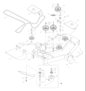 Part Location Diagram of 539104402 Husqvarna Spindle