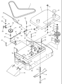 Page A Diagram and Parts List for WH3614A WH 3614 A 2000-06 Husqvarna Lawn Mower