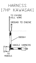 Page I Diagram and Parts List for WH3614A WH 3614 A 2000-06 Husqvarna Lawn Mower