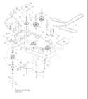 Part Location Diagram of 539105444 Husqvarna Baffle, Center