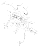 Part Location Diagram of 539106602 Husqvarna Handle W/Decals