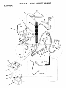 Part Location Diagram of 582980301 Husqvarna Washer Pinned