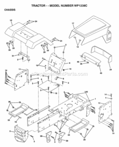 Part Location Diagram of 156272X010 Husqvarna Dash Silkscr