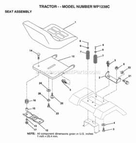 Part Location Diagram of 127427X Husqvarna Sub 140119