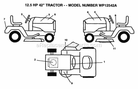 Part Location Diagram of 135845 Husqvarna Decal, Cap Steering
