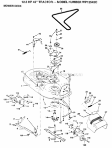 Part Location Diagram of 140353 Husqvarna Sub 155197