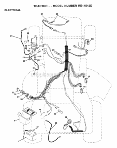 Page O Diagram and Parts List for WP145H42G 1999 Husqvarna Lawn Tractor