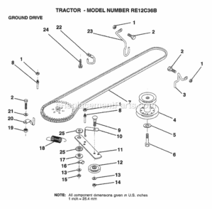 Page X Diagram and Parts List for WP145H42G 1999 Husqvarna Lawn Tractor