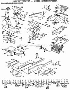 Part Location Diagram of 128146 Husqvarna Sub 532128146