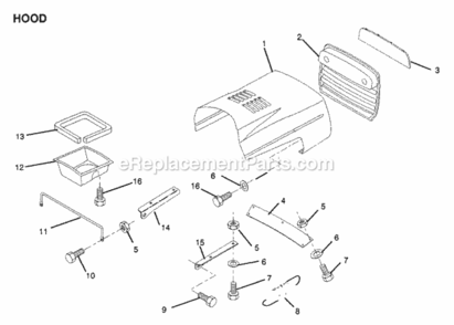 Part Location Diagram of 122550X424 Husqvarna Strap,Grill