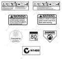 Part Location Diagram of 539111514 Husqvarna Decal, Warning
