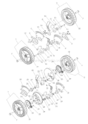 Part Location Diagram of 539111867 Husqvarna Outer Wheel Plate, Rt