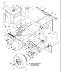 Page K Diagram and Parts List for W3212A W 3212 A 539104773-01 -2000-02 Husqvarna Lawn Mower
