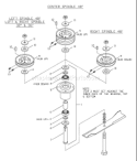 Part Location Diagram of 539102674 Husqvarna Spindle