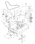 Page C Diagram and Parts List for W3612 W 3612 2001-02 Husqvarna Lawn Mower