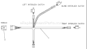 Page J Diagram and Parts List for W3213A W 3213 A 539104773-01 -2000-02 Husqvarna Lawn Mower