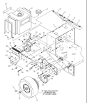 Page K Diagram and Parts List for W3213A W 3213 A 539104773-01 -2000-02 Husqvarna Lawn Mower