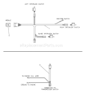 Part Location Diagram of 539106085 Husqvarna Lower Harness