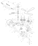 Part Location Diagram of 539112122 Husqvarna Spindle