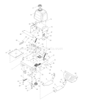 Part Location Diagram of 539109099 Husqvarna Plate, Engine