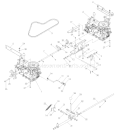 Part Location Diagram of 539109006 Husqvarna Izt Support, Left