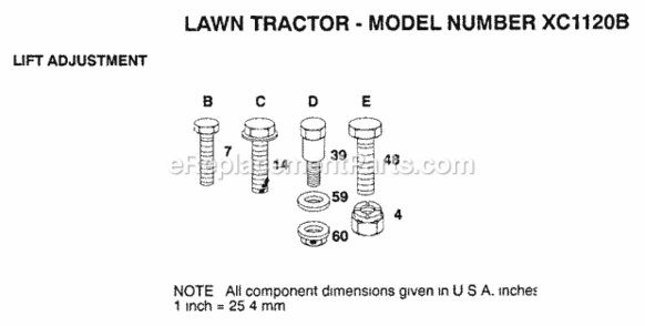 Part Location Diagram of 73980600 Husqvarna Nut, Centerlock, Flange 3/8-16