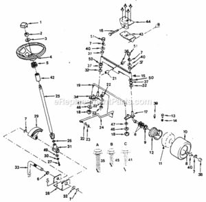 Part Location Diagram of 532124234 Husqvarna Decal, Logo, Steering Wheel Insert