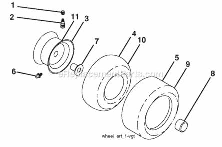 Page J Diagram and Parts List for XT22H48YT 2006-01 Husqvarna Lawn Tractor