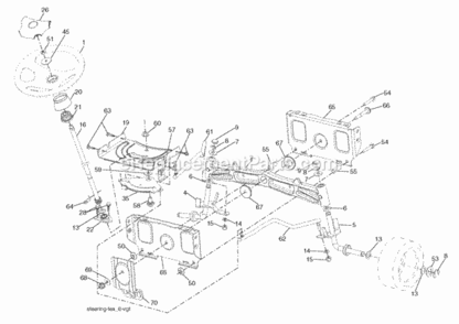 Page I Diagram and Parts List for XT22H48YT 2006-01 Husqvarna Lawn Tractor