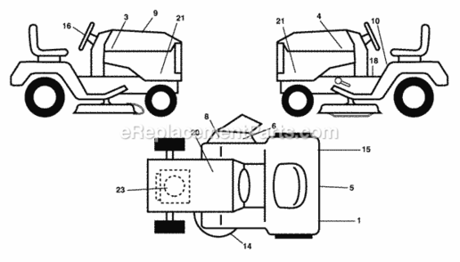Part Location Diagram of 583226401 Husqvarna Decal Hood