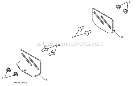 Auger_Housing__Impeller_Assembly Diagram and Parts List for XT624ES 2010-07 Husqvarna Snow Blower