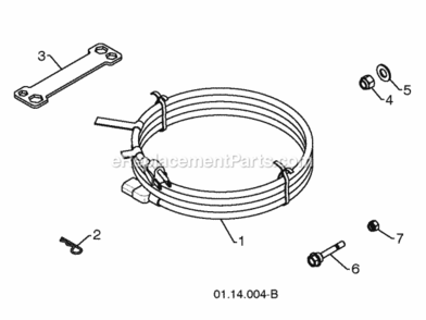 Bag_Of_Parts Diagram and Parts List for XT624ES 2010-07 Husqvarna Snow Blower