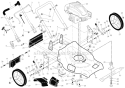 Part Location Diagram of 532432018 Husqvarna Handle Knob Assembly, Quick-Release