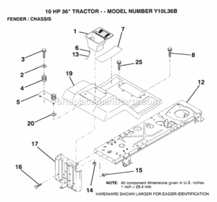 Part Location Diagram of 137097 Husqvarna Sub 139893