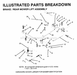 Part Location Diagram of 126759X Husqvarna Sub 131461