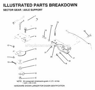 Part Location Diagram of 124093X Husqvarna Sub 132566