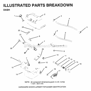 Part Location Diagram of 124540X Husqvarna Sub 138392