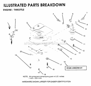 Part Location Diagram of 122014X Husqvarna Sub 132752