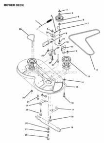 Part Location Diagram of 126410X Husqvarna Sub 144727