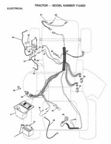 Part Location Diagram of 163968 Husqvarna Switch, Ign