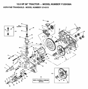 Part Location Diagram of 122689X Husqvarna Spacer